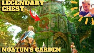 God of War Ragnarok - Legendary Chest Noatuns Garden ruins Fungi Brample chain Vanaheim