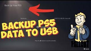 How To Backup Your PS5 GamesSave Data To USB Drive 2021 - Quickest Way