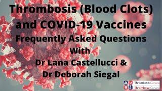 Thrombosis and COVID 19 FAQs