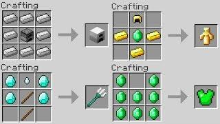 10 CRAFTING RECIPES You Didnt Know About in Minecraft