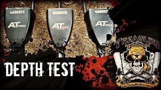 Garrett AT MAX Metal Detector Review & Depth Test  AT Max vs AT Pro vs AT Gold