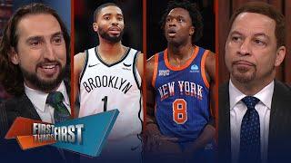 Knicks acquire Mikal Bridges & re-sign OG Anunoby to 5yr $212M deal  NBA  FIRST THINGS FIRST