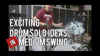 Exciting Jazz Drum Solo Ideas For Medium Swing Tempos