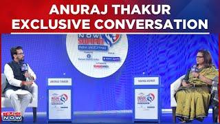 Union Minister Anurag Thakur On Times Now Summit 2024 Ab Ki Baar 400 Paar In Lok Sabha Polls 2024