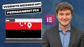 Wordpress Elementor Website Suddenly Messed Up  Permanent Fix
