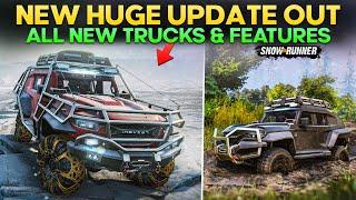 New Huge Update Out New Truck and All New Features in SnowRunner Everything You Need to Know