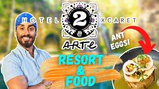 Hotel Xcaret Arte  RESORT & FOOD Tour Part 2 English