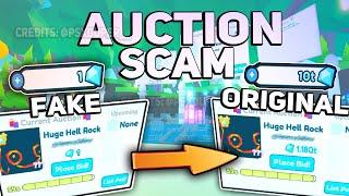 NEW OP AUCTION SCAM SCRIPT ON PET SIMULATOR X Yeet a Pet Update100% SAFE  AUCTION DUPE