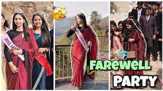 FAREWELL 2024  Class 12th farewell vlog GRWM for farewell  Farewell vlog #farewell #schoollife