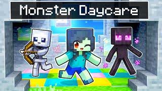 Dropped off at MONSTER Daycare In Minecraft