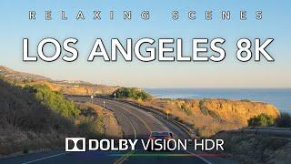 Driving Los Angeles Coast in 8K Dolby Vision HDR - Malibu to Huntington Beach