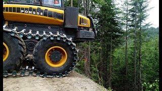 Lets Take A Drive - Steep slope tethered logging E5