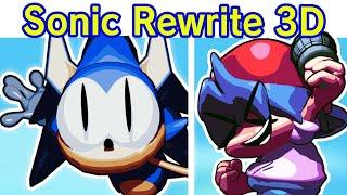 Friday Night Funkin Rewrite Sonic.EXE Reanimated  Falter Alters Prime Retake FNF Mod Sonic 3d