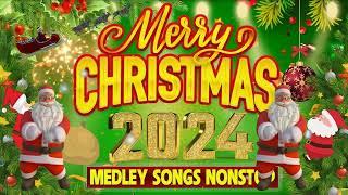 Non stop Christmas Songs Medley Disco Remix 2024  DISCO Christmas Songs 2024