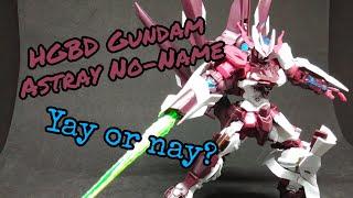 REVIEW HGBD Gundam Astray No-Name