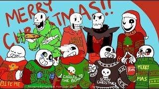 Christmas Party AU Movie Undertale Comic Dub