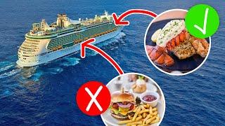 Reasons to eat at specialty restaurants instead of the Main Dining Room on your cruise