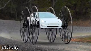 rDiWHY  Amish Tesla