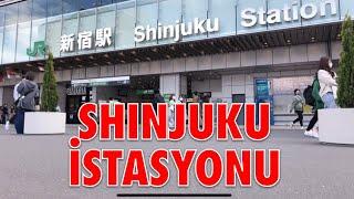 Dünyanın En Kalabalık Tren İstasyonu  Guinness Rekorlu “SHINJUKU İSTASYONU” #新宿駅 #jreast