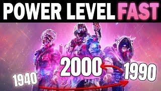 How to Power Level up to 2000 Destiny 2 THE FINAL SHAPE