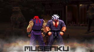 Vyn Evil Ryu vs Shin Mr. Karate. Street Fighter MUGEN Multiverse