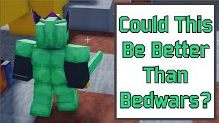 Playing The *NEW* Roblox Skywars Game is it better than roblox bedwars?