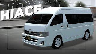 RILIS JUGA MODNYAA SHARE MOD BUSSID TOYOTA HIACE COMMUTER 2012 CBU FREE DOWNLOAD  BUSSID