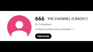 THE USER666 IS BACK ON YOUTUBE AFTER 10 YEARS