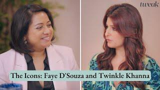 The Icons Faye DSouza and Twinkle Khanna  Tweak India