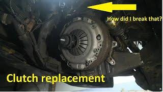 VwAudiSeatSkoda Clutch Replacement