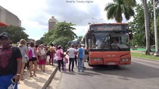 Buses in Havana Cuba 2019