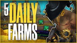 5 Daily Farms for QUICK and EASY Gold  Dragonflight Gold Farming