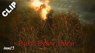 Clip Burn baby burn - Skyrim Anniversary Edition Legendary Survival Playthrough #shorts