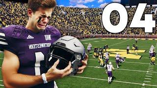 College Football 25 Road to Glory - Part 4 - Small Freshman Pounded by Michigan Powerhouse