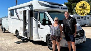 Waiting for a transplant she does her dialysis in a camper van