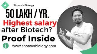 High paying biotechnology jobs in India  biotechlogy jobs salary  best biotech jobs