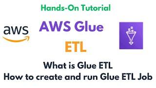 How to create and run a Glue ETL Job  Transform S3 Data using AWS Glue ETL AWS Glue ETL Pipeline