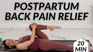 Postpartum Back Pain Relief Exercises and Stretches  Back Pain After Pregnancy
