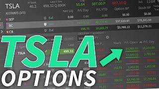 How Im Trading TSLA Options Position Breakdown Risk-Free $10000 Call Spread Management