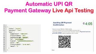 UPI QR Code Payment Gateway 2024  Automatic upi payment gateway 2024  QR Code Payment Gateway