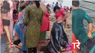 ganga snan video 2024  Bath khule me गुरु पूर्णिमा स्नान  Haridwar Ganga Ghat  #viral #viralvideo
