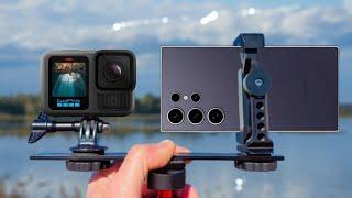 GoPro HERO 13 Black vs Galaxy S24 Ultra  Low Light Stabilization and 4K Video Comparison