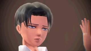 Bringing Sexy Back Yaoi WARNING Eren x Levi - MMD