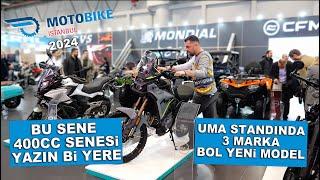 Bu Sene 400cc Senesi Uma Stadında 3 Marka Bol Yeni Model  Motobike 2024