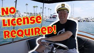 Renting a Duffy Boat  Cruising Newport Beach California