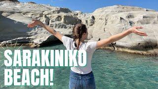 SARAKINIKO Beach + Sunsets on MILOS