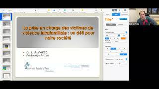 Webinaire dinformation du 19 mars 2024 sur la Task force Thérapie dexposition prolongée.