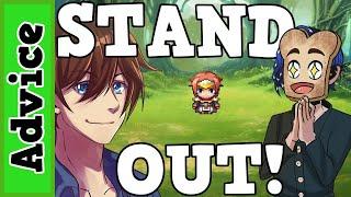 How to Make Your RPGMaker Game STAND OUT - Beginner Tips w Studio Blue