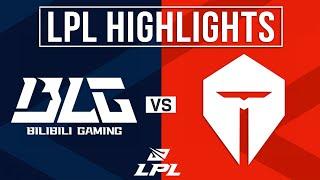 BLG vs TES Highlights ALL GAMES  LPL 2024 Summer  Bilibili Gaming vs Top Esports