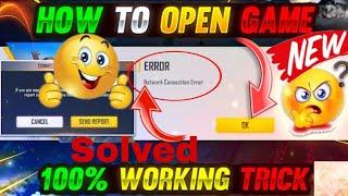 Free fire network connection error 2024  how to fix free fire max network connection error